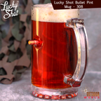 LSBPM-308 / Lucky Shot Bullet Pint Mug - 308