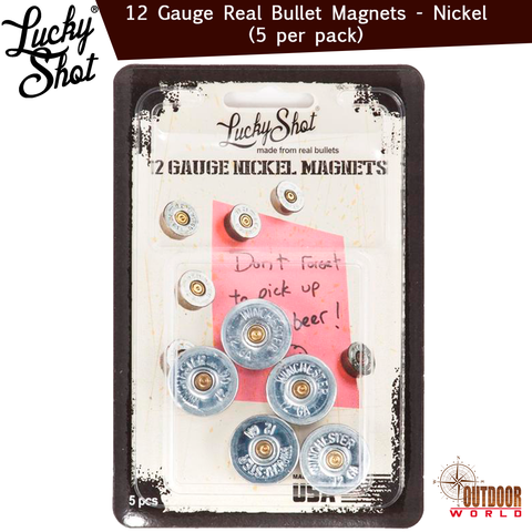 Lucky Shot LSVS-40n Bullet Valve Stem Cover, 4 Pack, Nickel 40