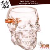 LSBSG-SK / Skull Shot Glass - .308 Projectile (1.82oz)