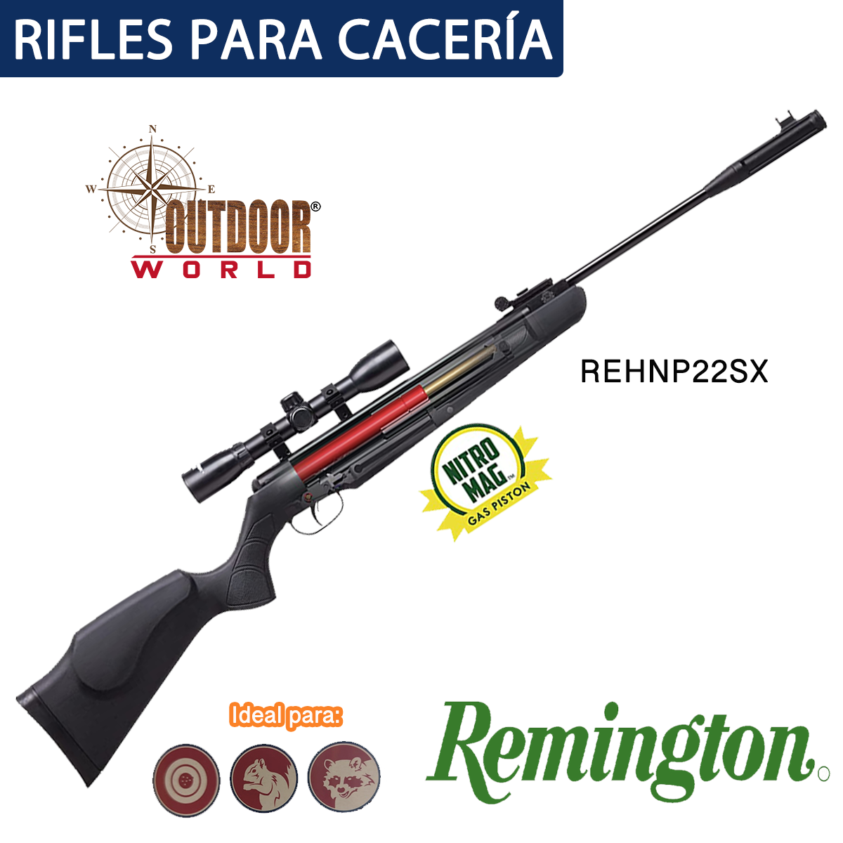 REMINGTON EXPRESS HUNTER Cal.22 (5.5 mm)