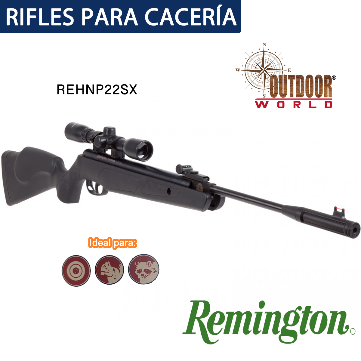 REMINGTON EXPRESS HUNTER Cal.22 (5.5 mm)