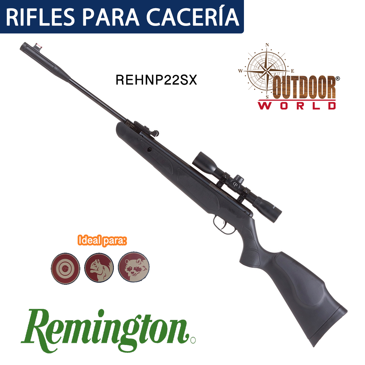 REMINGTON EXPRESS HUNTER Cal.22 (5.5 mm)