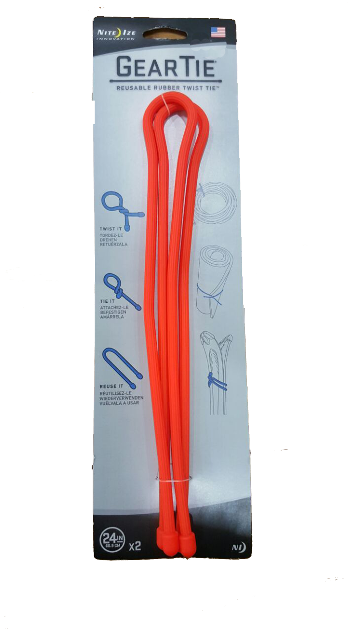 Nite Ize #GT24- 2PK-31 Reusable Rubber Twist Tie