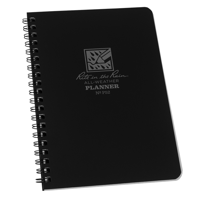 Side Spiral Undated Planner No. P52