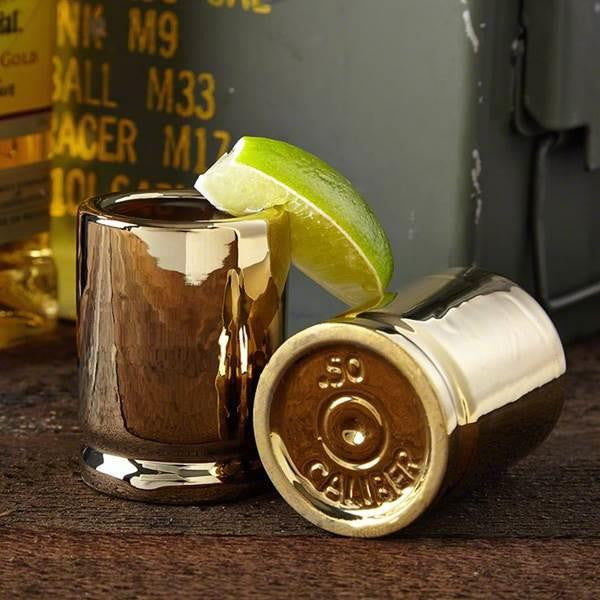 #CBG-1002 50 Caliber Shot Glasses