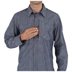 #72403 CHAMBRAY SHIRT INDIGO