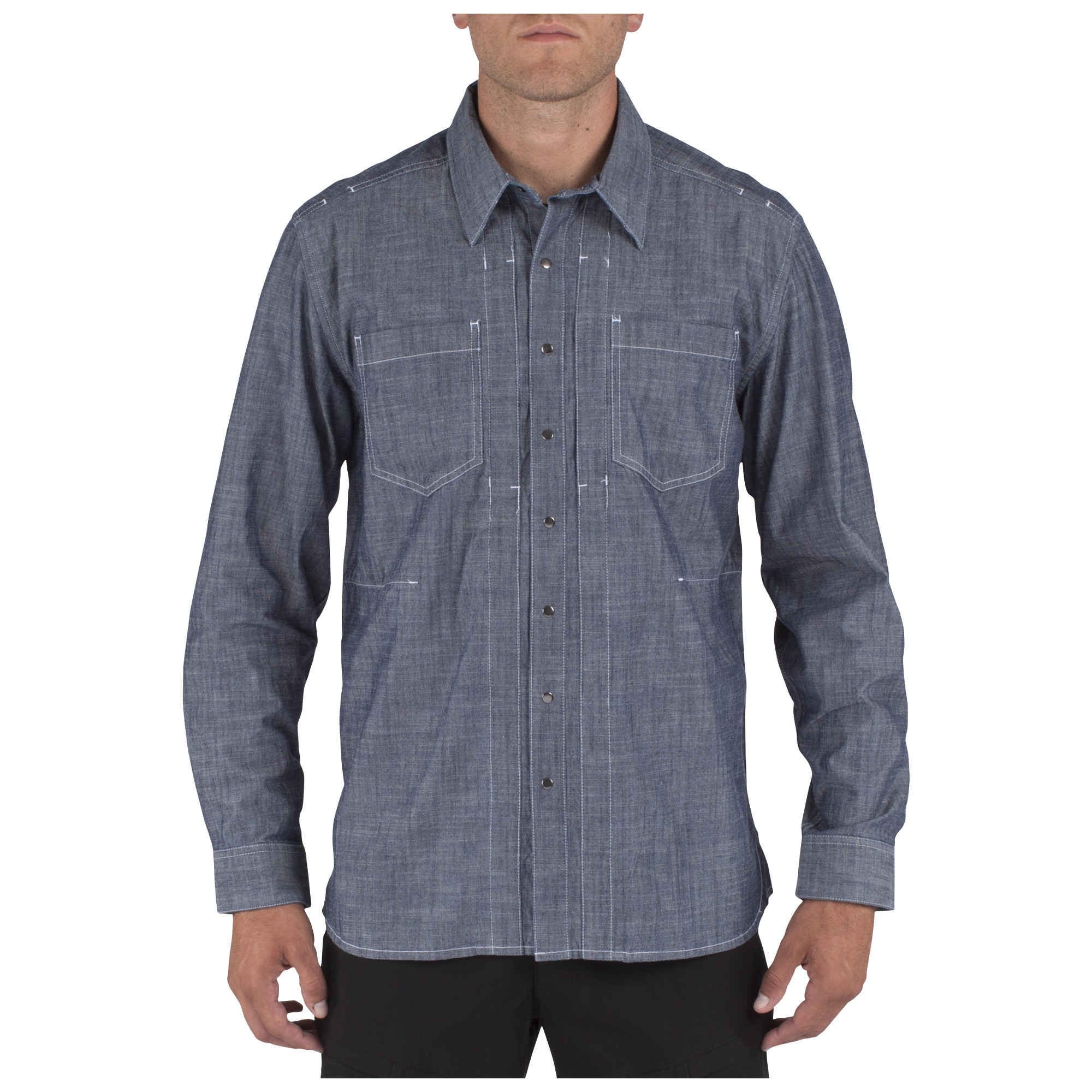 #72403 CHAMBRAY SHIRT INDIGO