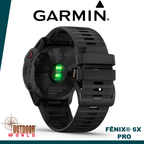 Fēnix® 6X Pro, Black with Black Band 010-02157-00