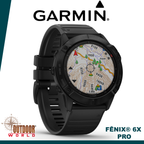 Fēnix® 6X Pro, Black with Black Band 010-02157-00
