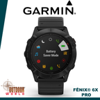 Fēnix® 6X Pro, Black with Black Band 010-02157-00