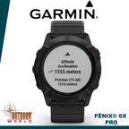 Fēnix® 6X Pro, Black with Black Band 010-02157-00