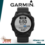 Fēnix® 6X Pro, Black with Black Band 010-02157-00