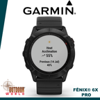 Fēnix® 6X Pro, Black with Black Band 010-02157-00