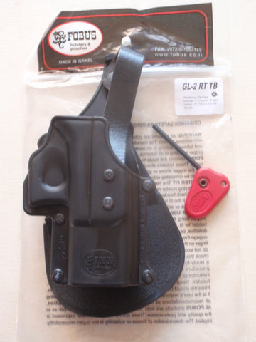 Fobus #GL-2 RT TB Pulgar Rompe Cartuchera Fit Glock 17/19