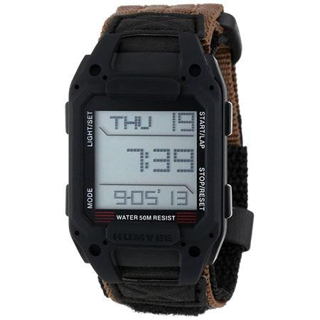 Humvee #HMV-W-RCN-BLK Gear Recon Rectangular Digital Watch