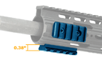 #MTURS02S UTG Pro Rail for Super Slim Free Float Handguard, 5 Slots