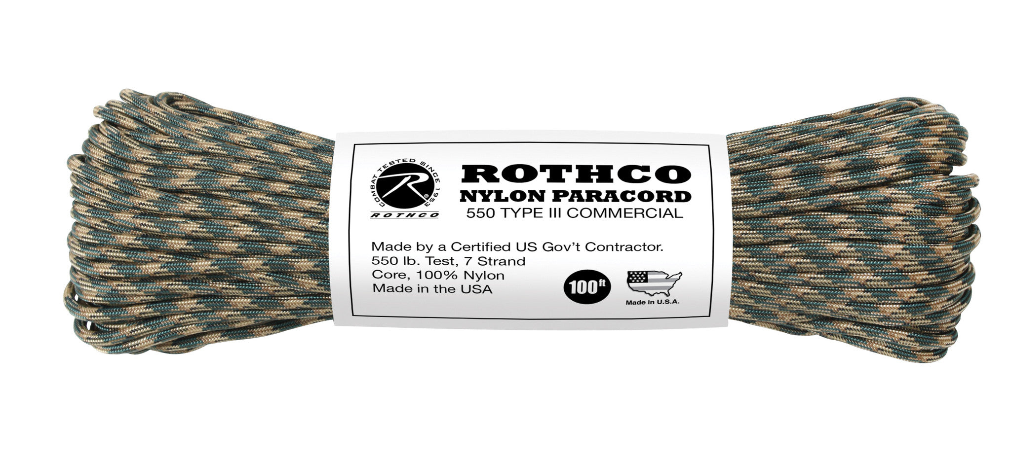 Rothco Nylon Paracord 550 Type III