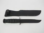 KA-BAR 1211 Blk Fighting Cuchillo con vaina