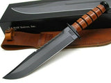 KA-BAR 2217 Big Brother Knife with Leather Handle