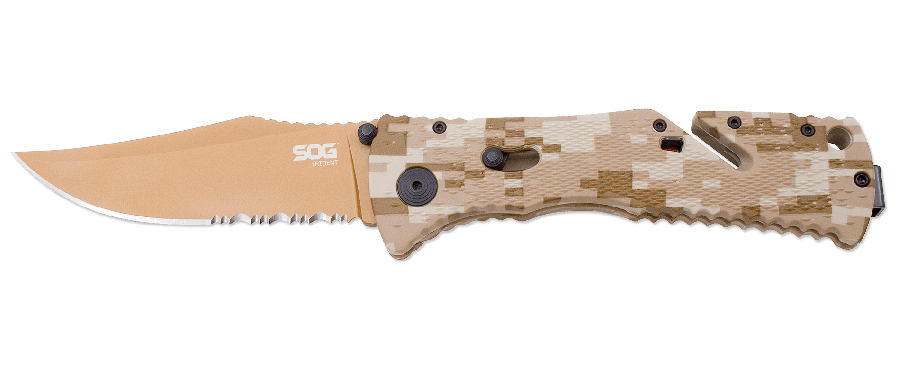 SOG #TF5-CP Folding Knife Trident